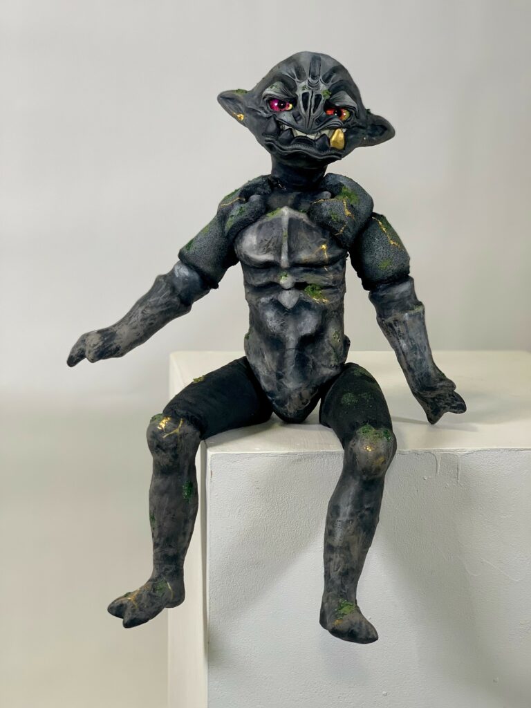 A goblin-like figure