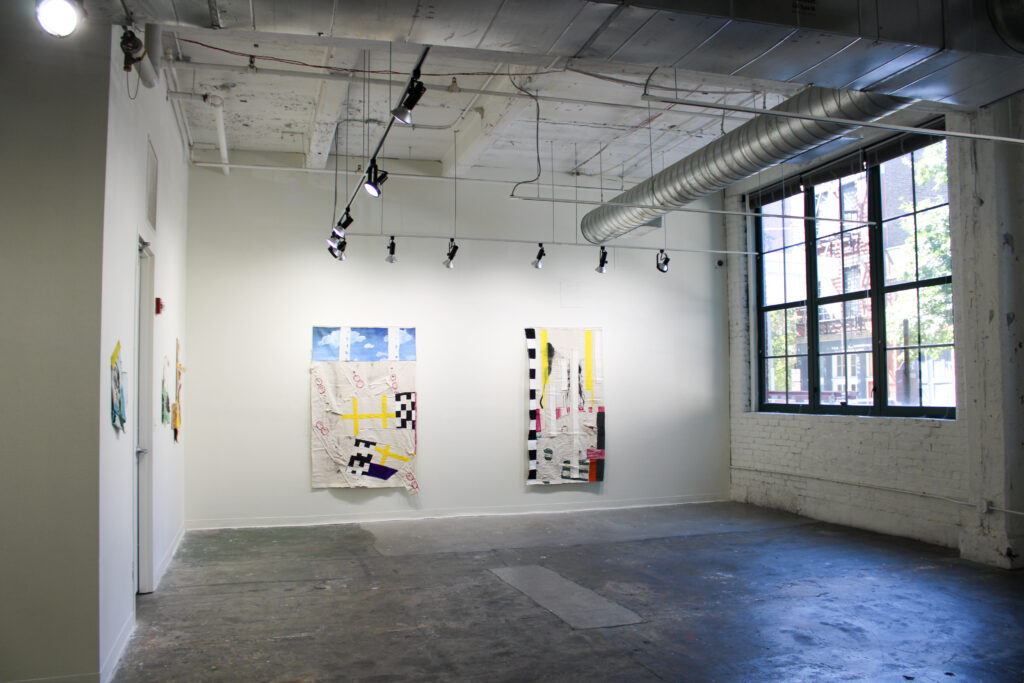 a photo of a gallery space