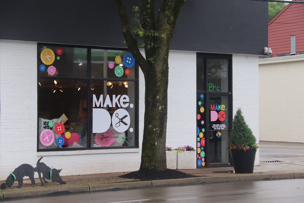 a photo of the Make Do storefront