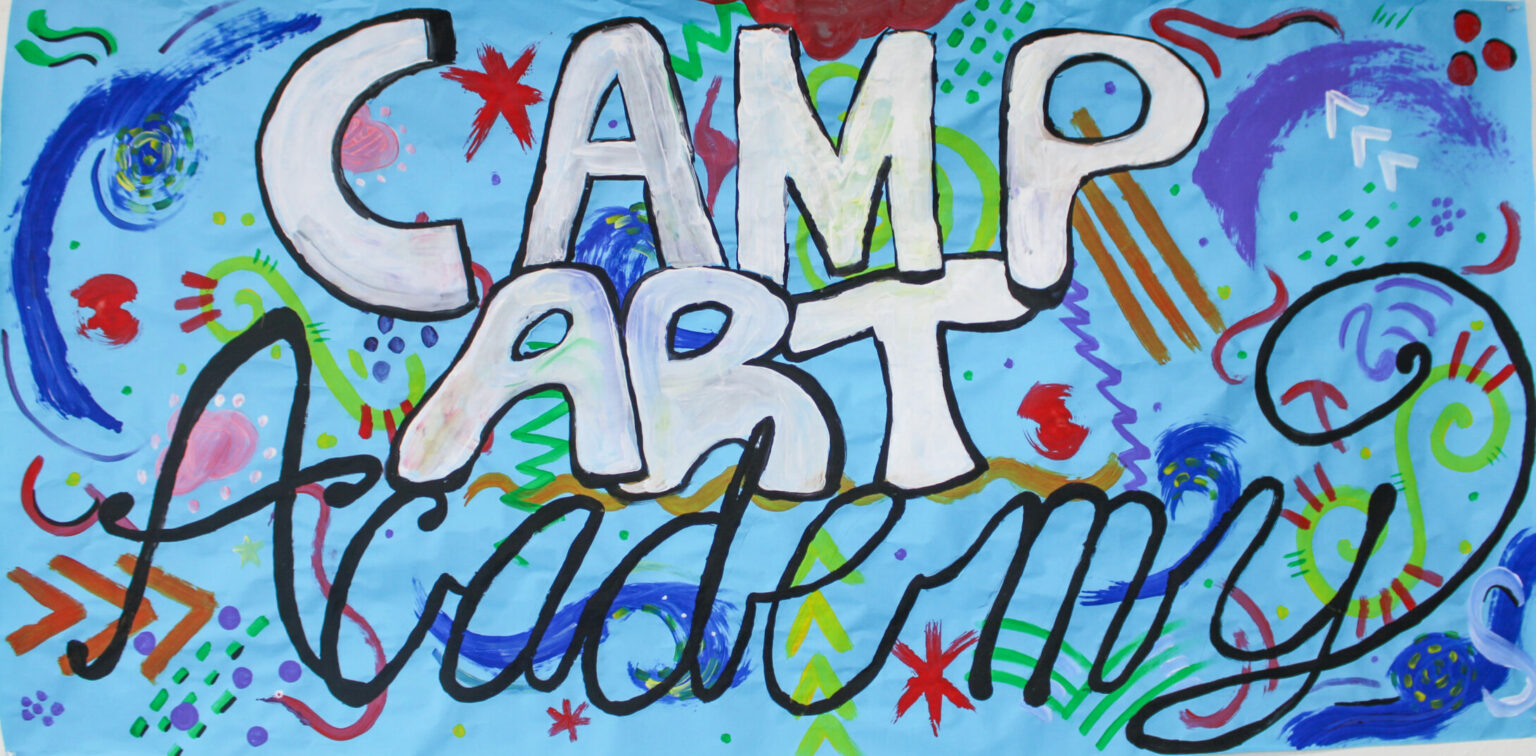 Camp Art Academy Banner